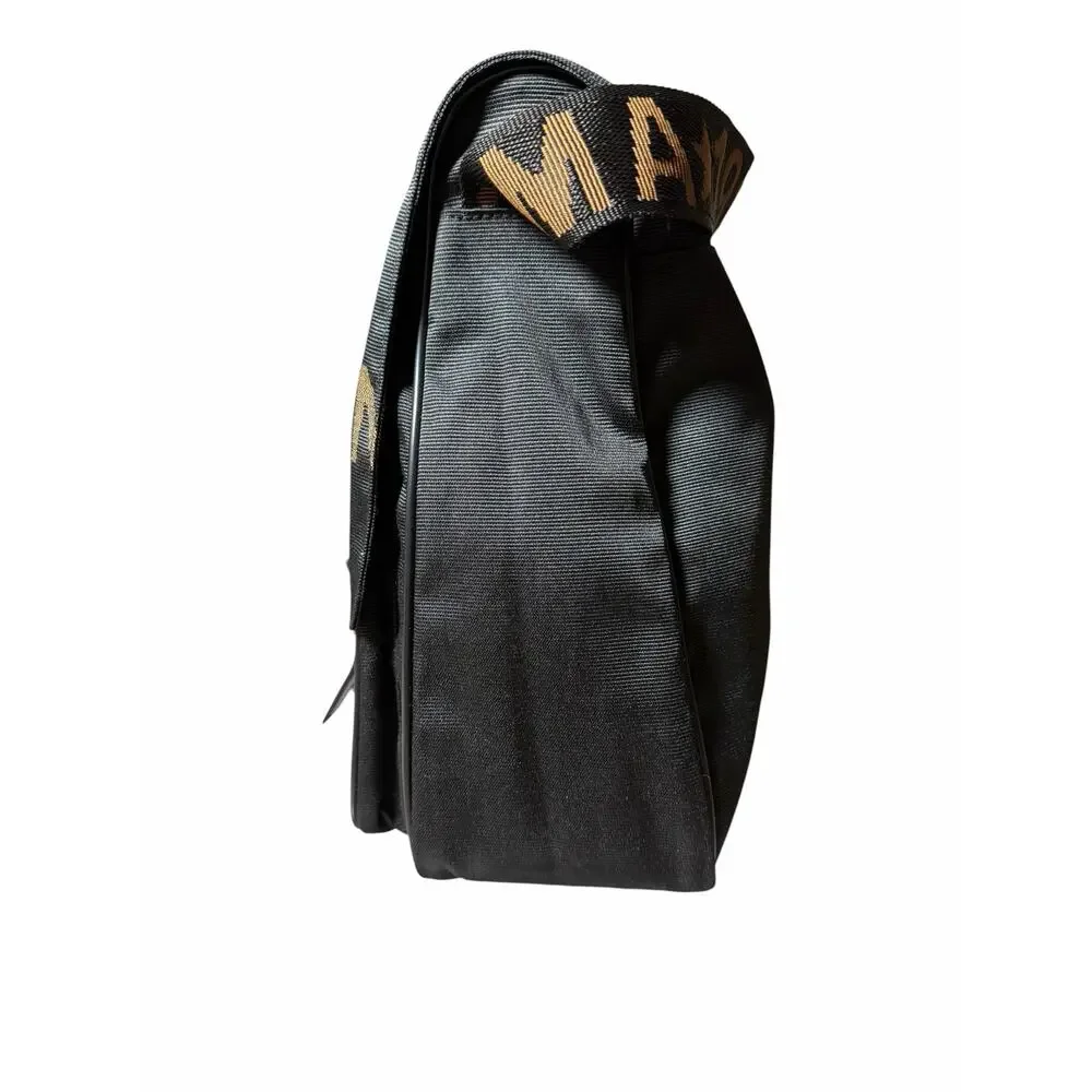 Fendi Messenger Bag AUTHENTIC Black Shoulder Crossbody Nylon EXCELLENT Condit
